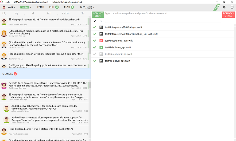 Aurees Git Client