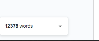 The image displays a word count indicator showing 12,378 words.