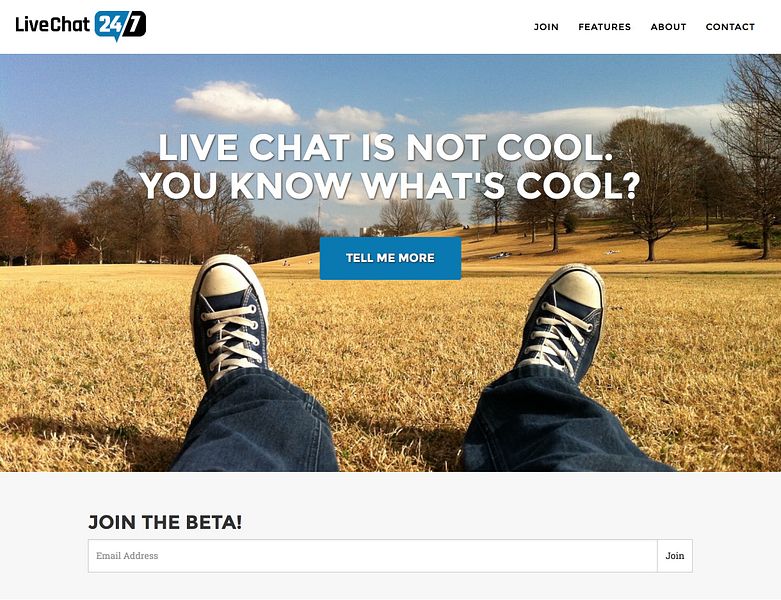 Live chat 24/7