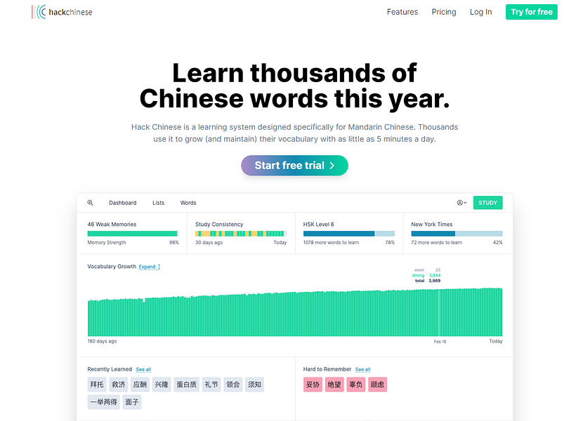 Hack Chinese