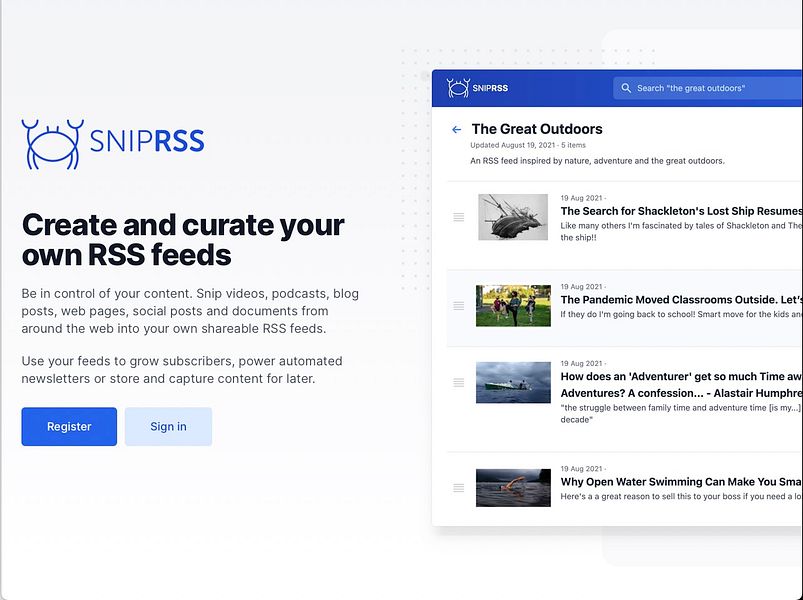 SnipRSS