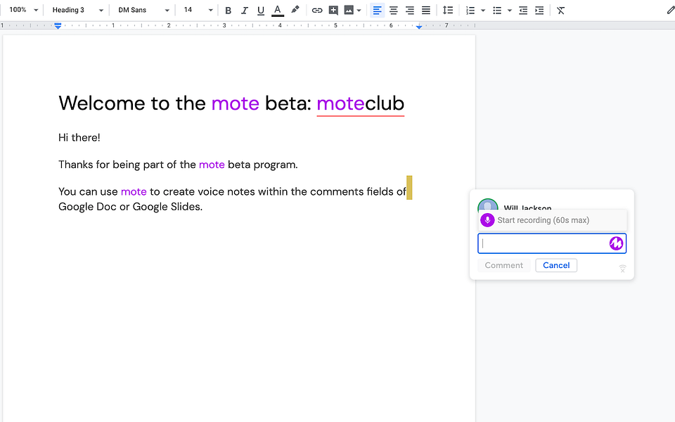 mote
