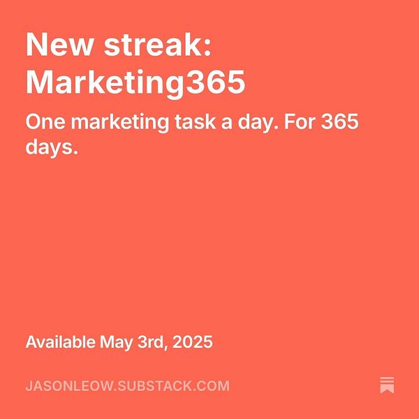 The image promotes a new marketing initiative called Marketing365.