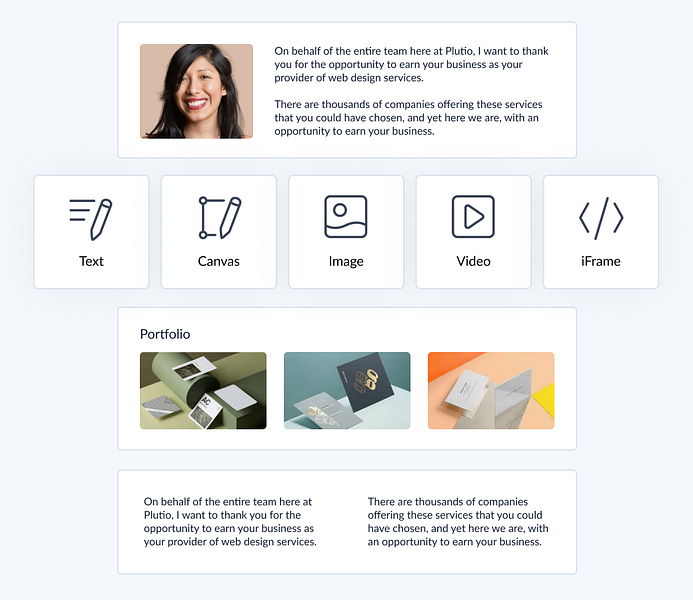 Plutio Design Editor