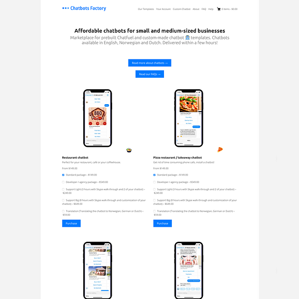 Chatbots Factory