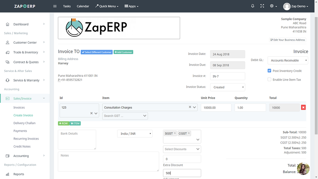 Zap Accounting