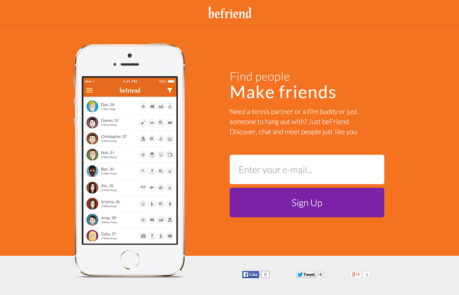 beFriend