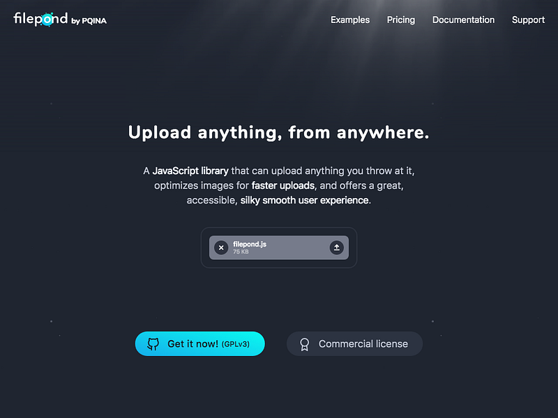 FilePond.js