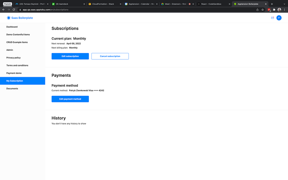 SaaS Boilerplate