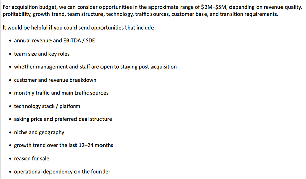 Screenshot of a newsletter email from Marketplace discussing business insights and the entrepreneur's marketplace.