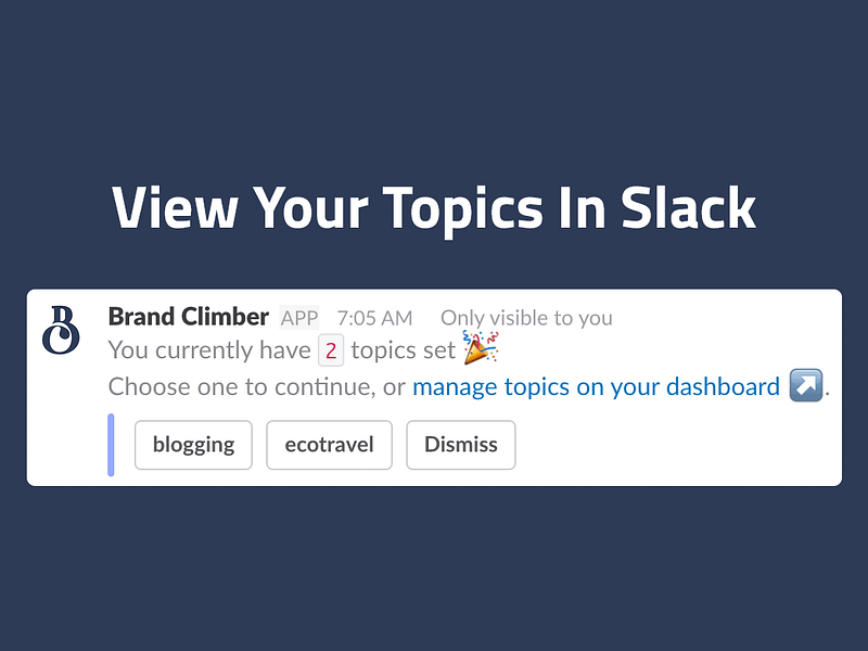 Brand Climber