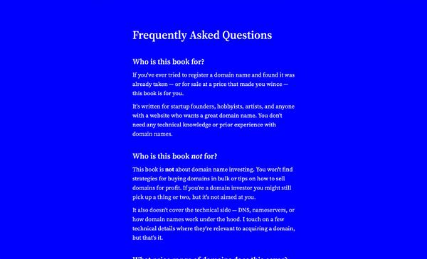 Screenshot of a 'Frequently Asked Questions' section in a Confluence page editor displaying various FAQ entries.