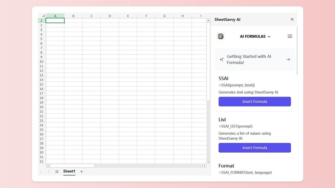 SheetSavvy AI