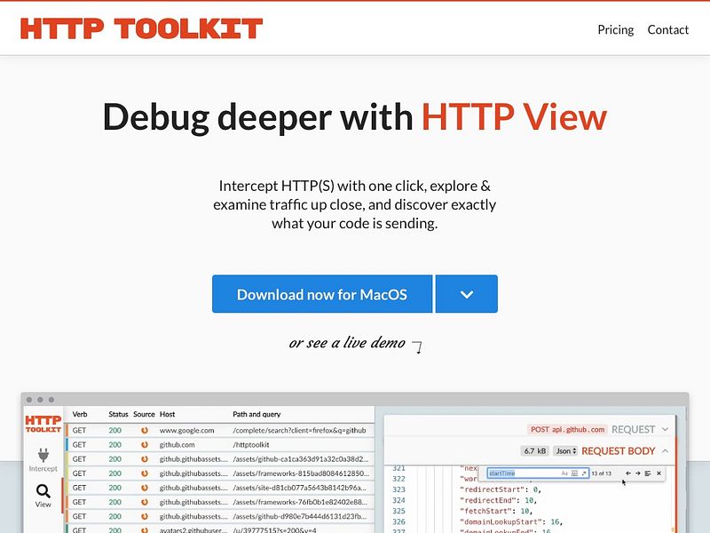 HTTP View