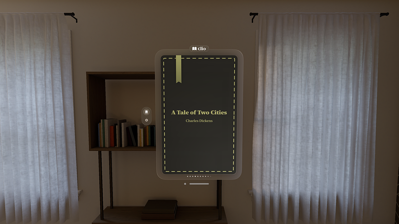 Screenshot of Clio - AI Storyteller