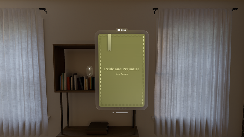 Screenshot of Clio - AI Storyteller