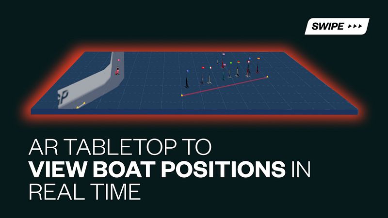 Screenshot of SailGP RaceScape XR