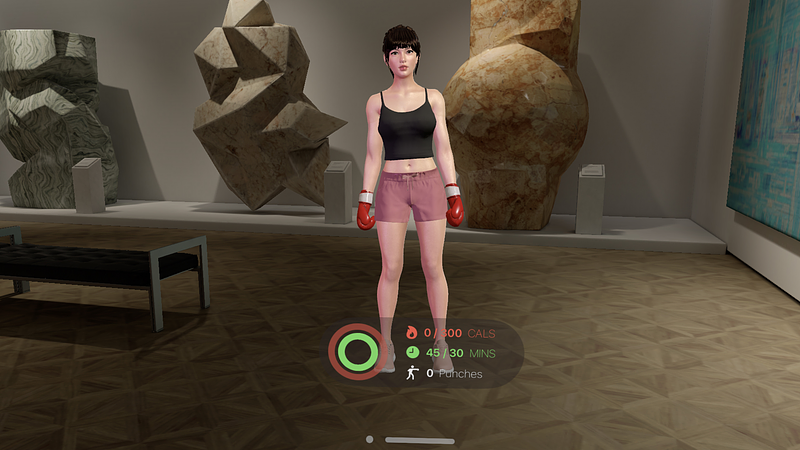 Screenshot of Beat Punch: Music & Fitness