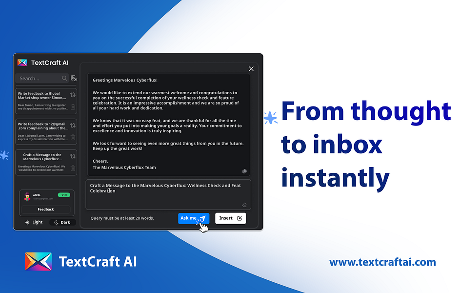 textcraft-ai-top-ai-powered-email-writing-tool-online-betalist