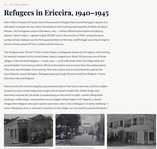 A detailed map of Ericeira, Portugal, highlighting the coastline, urban areas, and points of interest.