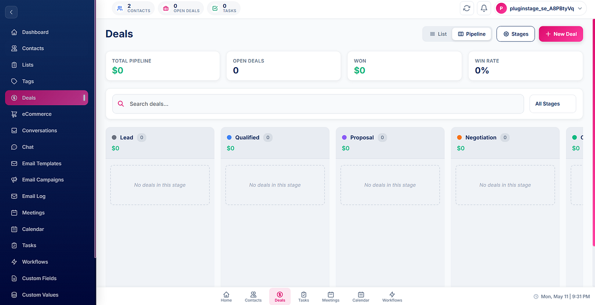 Auto Form CRM