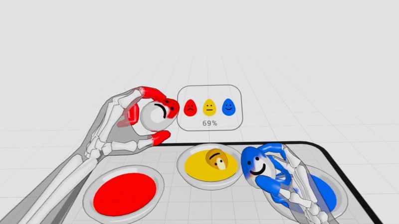 Screenshot of Hand Physics Lab