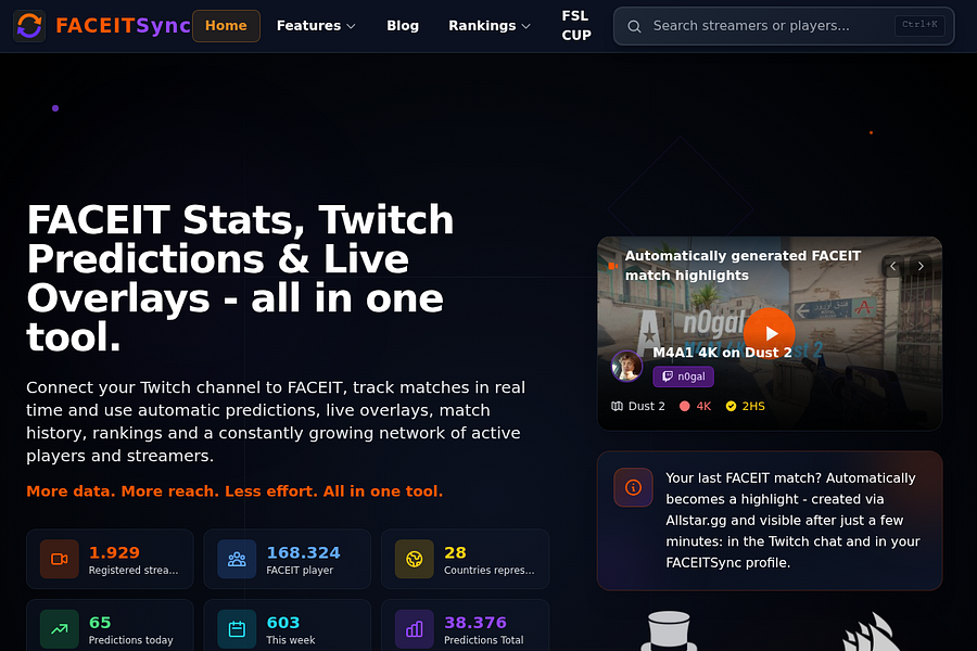 FACEITSync