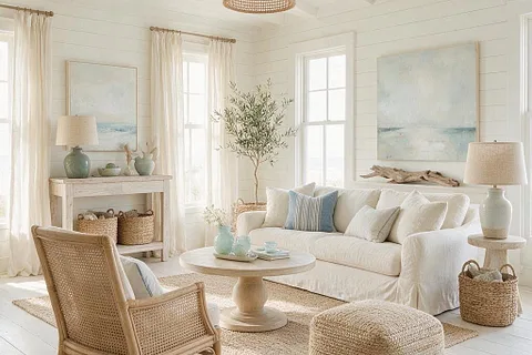 A room in the Coastal style