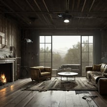 Post-Apocalyptic Interior Design