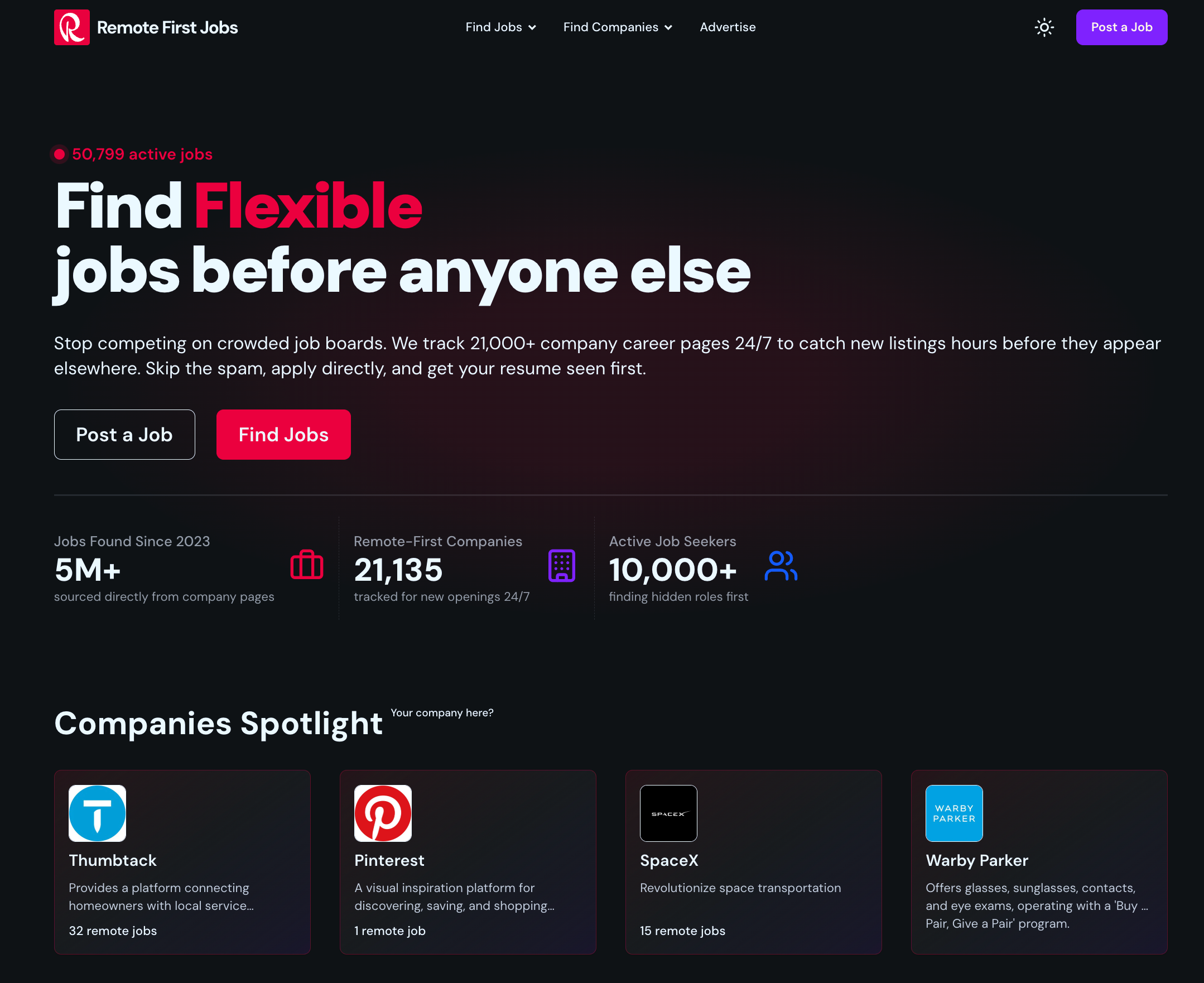 Remote First Jobs: Find remote-first roles from companies | BetaList