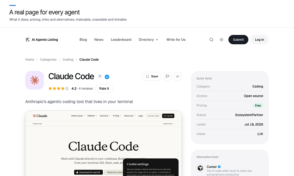 AI Agents Listing