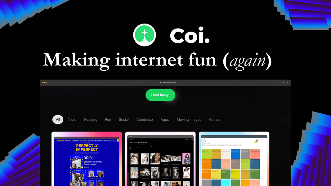 Corners of internet