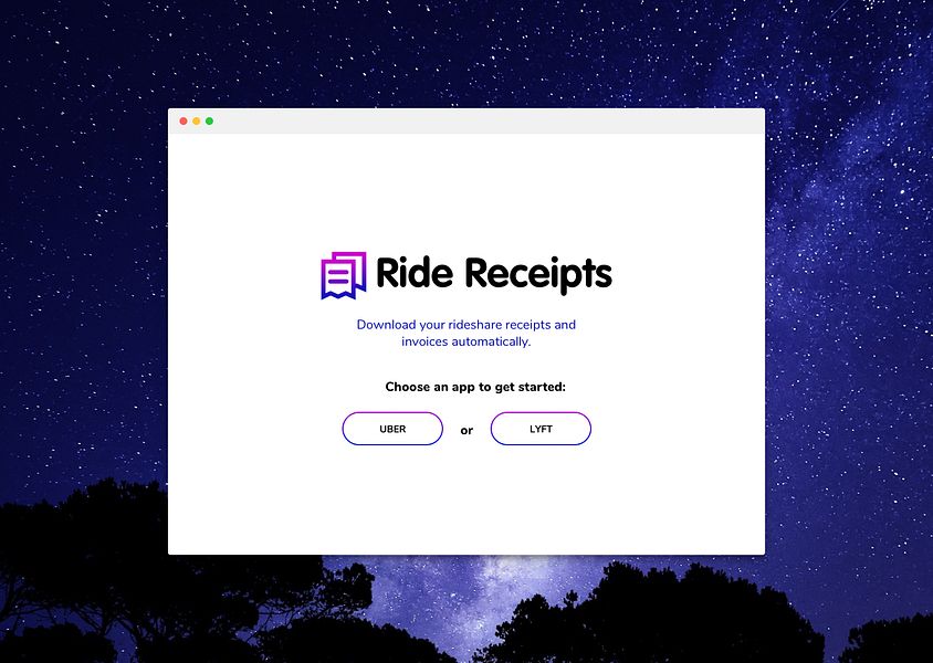 Ride Receipts