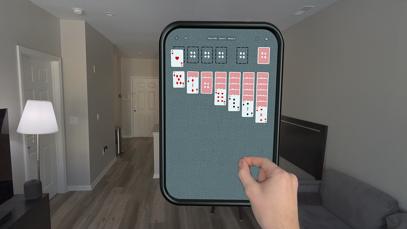 Screenshot of Spatial Solitaire - Card Game