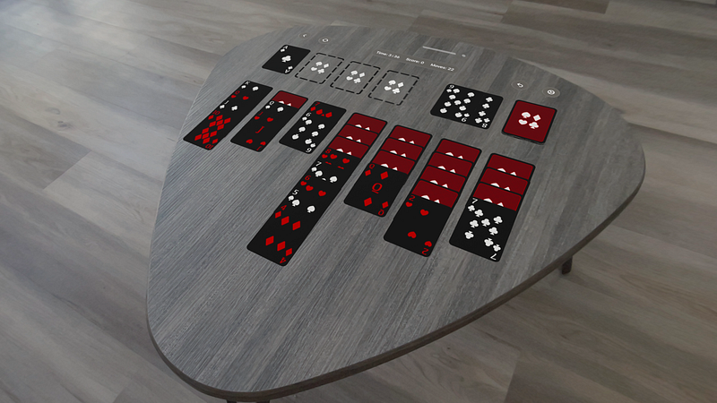 Screenshot of Spatial Solitaire - Card Game