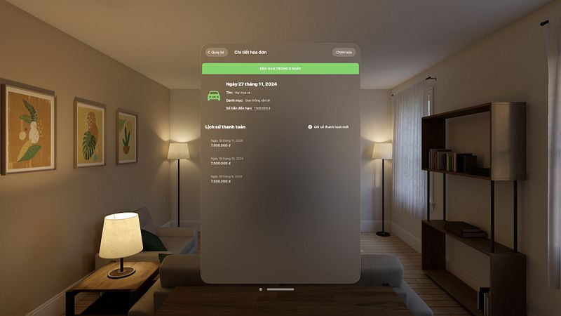 Screenshot of Bill Organizer + Reminders