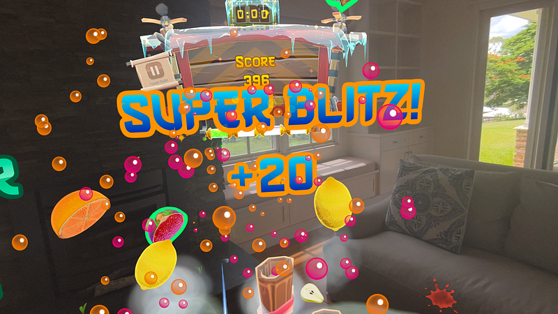 Screenshot of Super Fruit Ninja