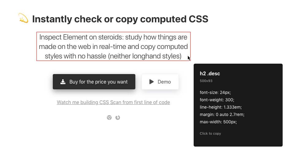 CSS Scan