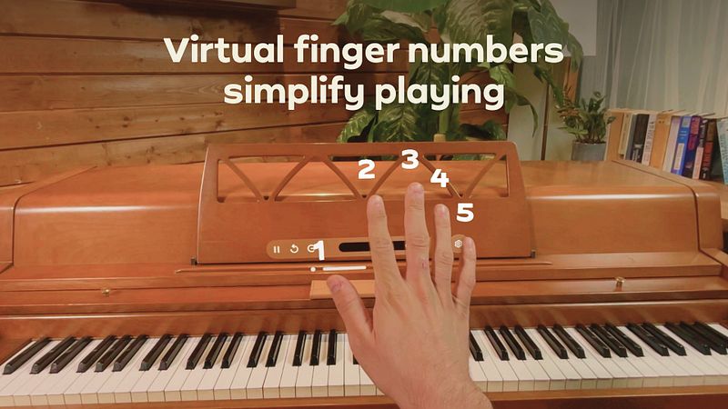 Screenshot of Simply Piano