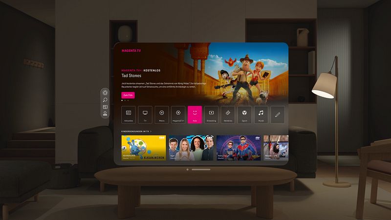 Screenshot of MagentaTV: TV & Streaming