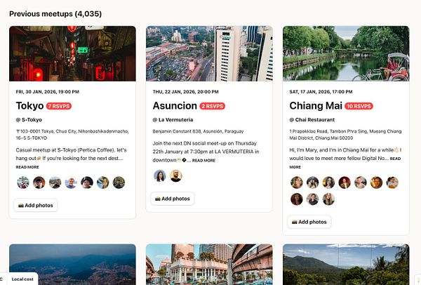 A collage of profile pictures showing several users, with notable inconsistencies in profile photo updates.