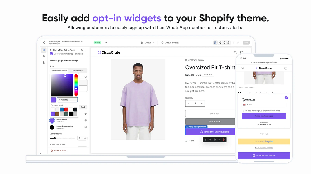 DiscoCrate - Shopify App