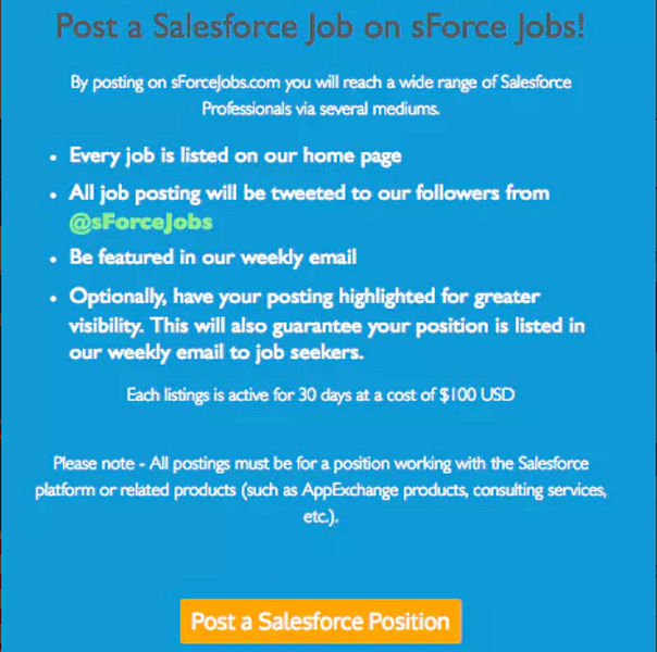 sForce Jobs