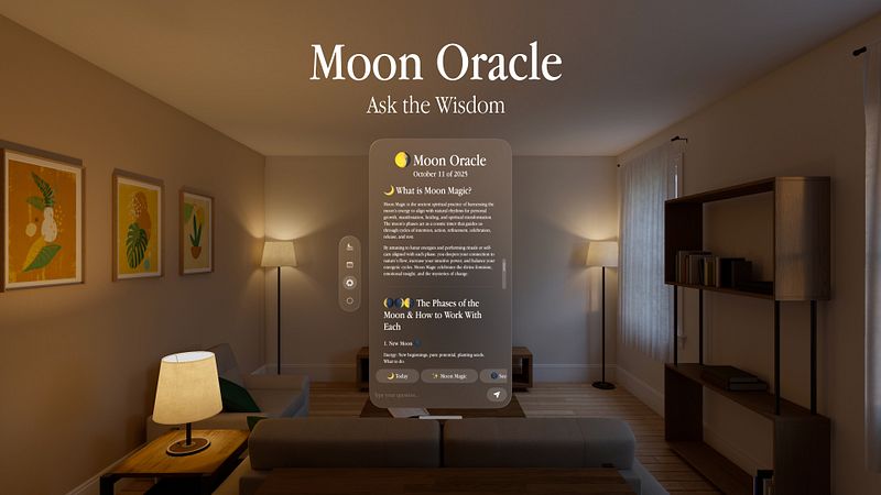 Screenshot of Moon Oracle: Wicca Advanced