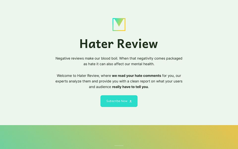 Hater Review