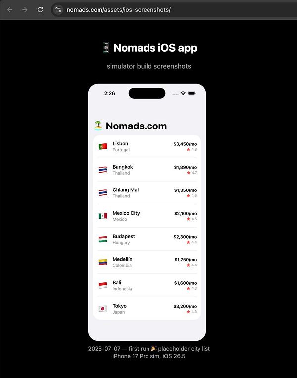 Screenshot of an Android emulator running a basic app displaying a green gradient background with a centered white Android logo.