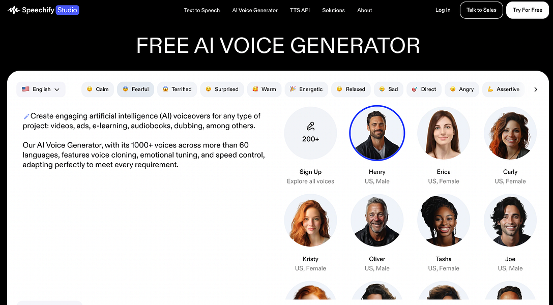 Speechify Studio
