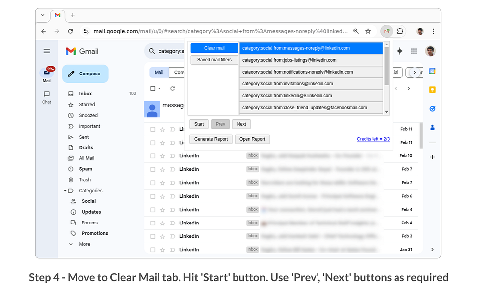 Clear Mail for Gmail