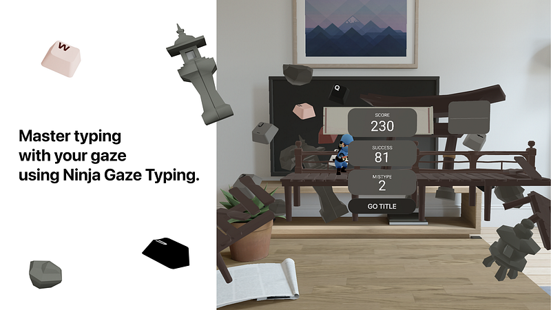 Ninja Gaze Typing | Vision Directory