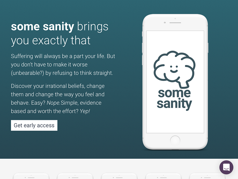 Some Sanity